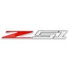 Z51 Billet Aluminum Chrome Plated Badge/Emblem Decal for C6, C7,