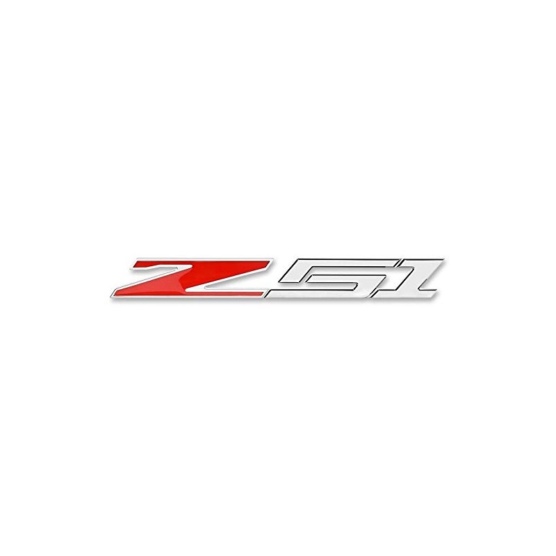 Z51 Billet Aluminum Chrome Plated Badge/Emblem Decal for C6, C7,
