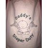 Daddy's Diaper Duty Apron - Unique New Dad Gag Gift