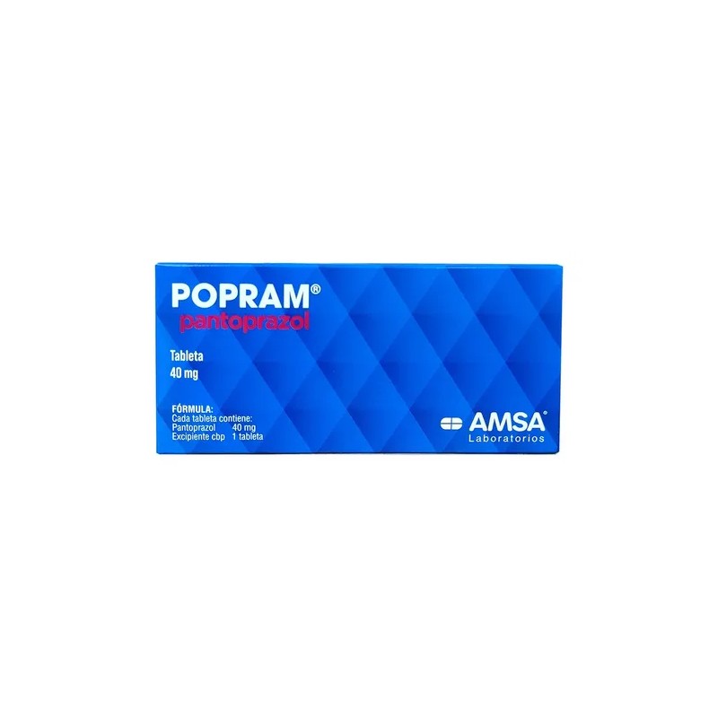 Popram Grageas 40 Mg, 14 Grageas