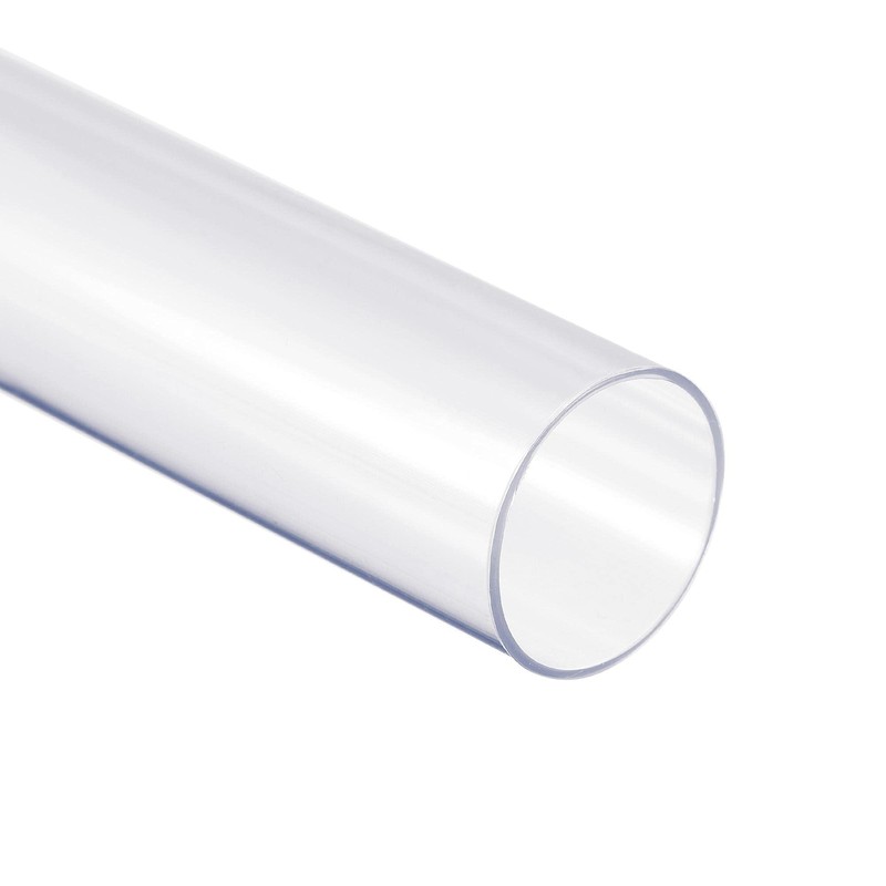 sourcing map Polycarbonate clear hose 30 mm (1.18 inches) i.D.