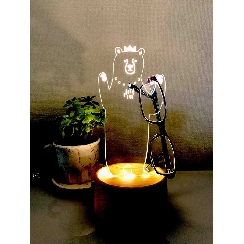 Toyo Case LED Accessory Stand Bear ART-LAS-01