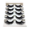 10 PCS 5 Pairs False Eyelashes Eyelashes Ultra Dense Extra Long Eyelashes
