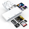 [2024 Stable High Speed Version] Multi-Card Reader, 5-in-3 Lightning, Type-C,