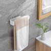 Self Adhesive Hand Towel Holder U Shaped Space Saving Acrylic