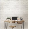 NuWallpaper NU3127 Shiplap Peel Stick Wallpaper, White & Off-White