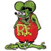 Rat Fink Medium Decal