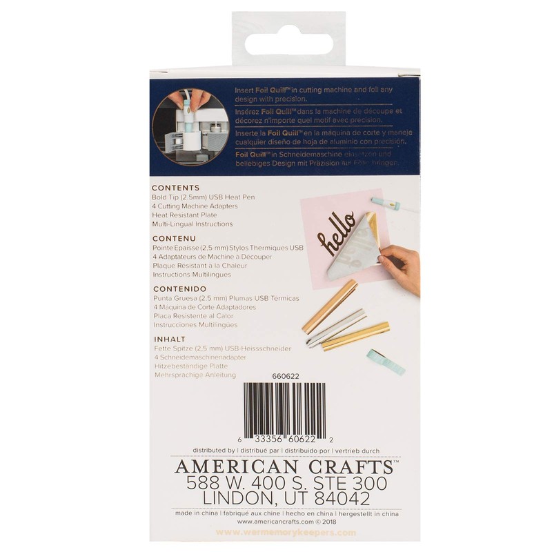 We R Makers Foil Quill-Bold Tip Pen (6 Piece)