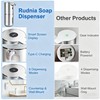 Automatic Soap Dispenser, Hand Soap Dispenser 12.8oz/380ml Smart Rechargeable, Liquid