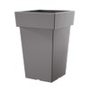 Prosper Plast Lofly Square Flowerpot, 23.4 x 23.4 x 35.6
