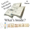 Wooden Birdhouse Crafting Kit: 12 DIY Unfinished Bird House with