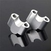 Motorcycle Handlebar Riser Aluminium Silver 32mm For G310R G310GS