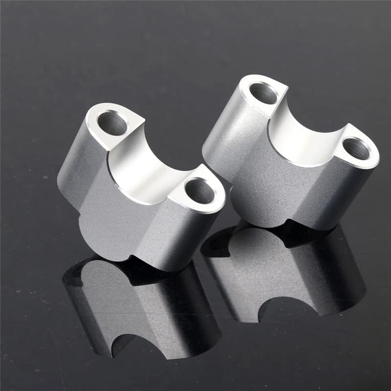Motorcycle Handlebar Riser Aluminium Silver 32mm For G310R G310GS