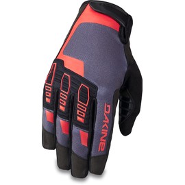Dakine Mens Cross-X Full Finger Biking Gloves, Steel Grey, Small