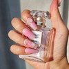 Antique Rose Wall Handmade Nail Tips - Oval / 앤틱