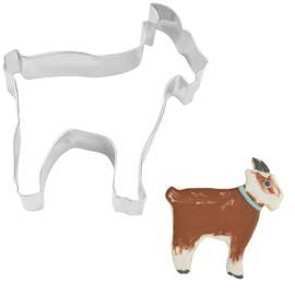 R&M Goat Cookie Cutter Stainless Steel 3.5"