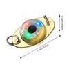 Skylety 10 Pieces LED Fishing Lures Lighted Fishing Spoons Underwater