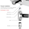 Sunydog Shower Thermometer Display, LED Digital Shower Temperature Display 0~100℃