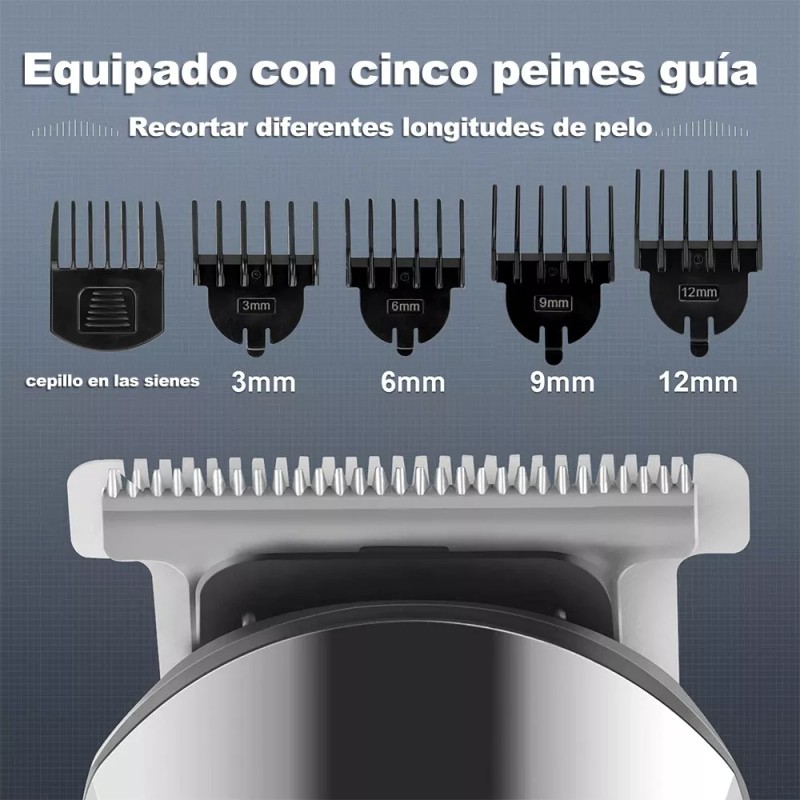 Bedee Rasuradora Barba Eléctrica Afeitadora Hombre 13 En 1