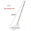 Silicone Floor Squeegee Broom for Pet Hair & Water -