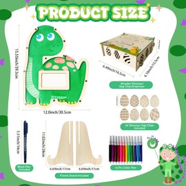 OurWarm Baby Shower Guest Book Alternatives, Dinosaur Baby Shower Decorations with 72 Dinosaur Eggs, Baby Shower Decor Baby Shower Favors for Boys and Girls Baby Shower Sign Baby Shower Advice Cards