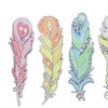 DIY Diamond Feather Bookmark Lightweight Delicate Bend Resistant Beaded Page