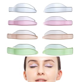 ZHEJIA Eyelash Perm Rod Eyelash Perm Pads (4 Sizes) Super Soft Eyelash Lift Shield, Reusable, Great for Lifting Eyelashes, Colorful
