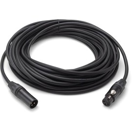 OnStage Production-Grade MC-50 Microphone Cable (Gold Plated XLR to XLR Connectors, Double Braided Jacket, Semiconductor Shielding)