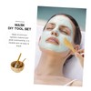 DECHOUS Facial Mask Bowl Set with Brush and Spatula for