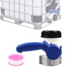 MaxAwe 62 mm IBC Ball Valve, Flap Valve, DN40 IBC