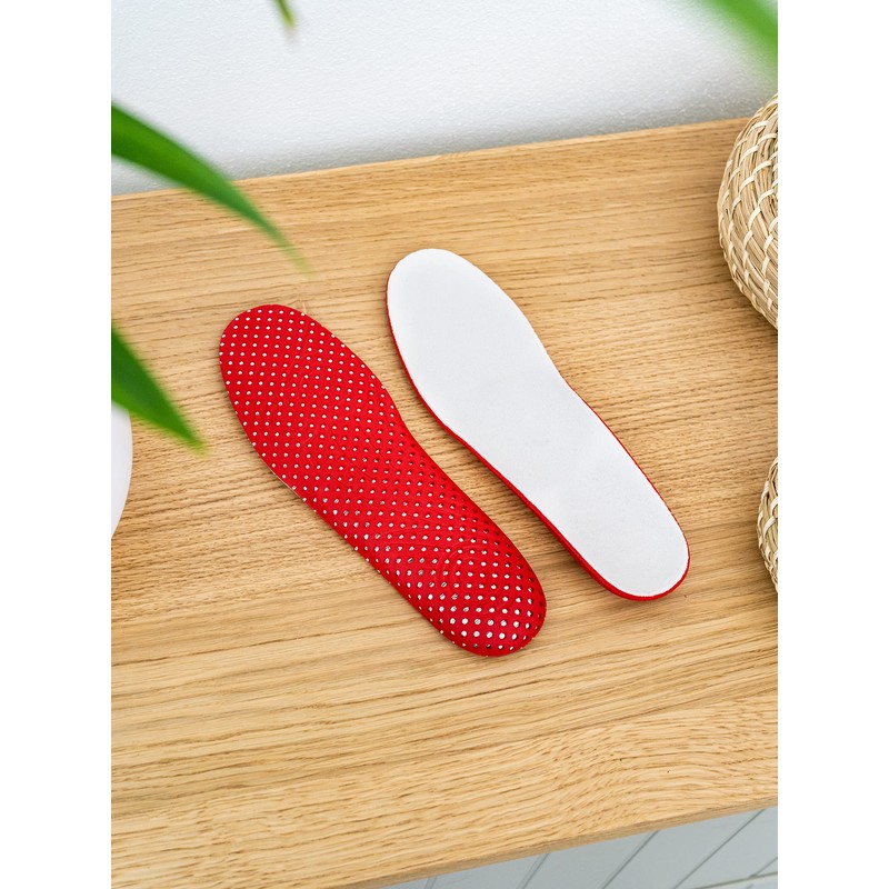 Bama 201700-999-44 Wärmendes Fussbett Warming Insole, Red, Size 44
