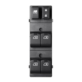 SOAESCN 2009 2010 2011 Nissan Maxima Power Window Switch Driver Side, Nissan Maxima Master Door Lock Switch Control Assembly, Front Left - 25401-9N00D, 1S4460 (4 Auto)