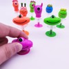 TOPWAYS Monsters Jump Up Toys, 12pcs Wacky Jumping Popper Pop