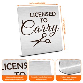 Hair Stylist Gifts for Women Men Hairdresser Desk Decorations Thank You Gift for Hairdresser Salon Gifts for Hair Stylist Humor Desk Decor for Barber Plaque Sign Desk Decor for Salon Birthday Gift