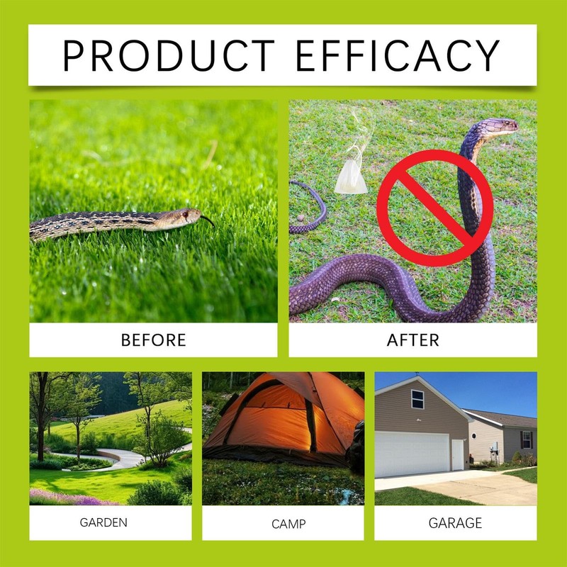 Outdoor Snake Away | Porch Serpent Prevention,Portable Safe Snake Prevention