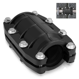 XDENGP Pipe Repair Clamp 1-1/4 inch, Water Pipe Leak Repair Clamp, Pipe Repair Kit for Plastic and Metal Pipes, Leak Stopper with Anti-Impact, Suitable for Pipes 32MM OD