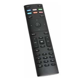 Vizio XRT136 Remote Control for P55-F1, P65-F1, P75-F1, D24f-F1, D43f-F1, D50f-F1, E65-E1 Smart TV - 2 x AAA Battery Required (Renewed)