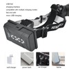 XHP160 Strong Headlight USB Charging Adjustable Waterproof Head Mounted Telescopic