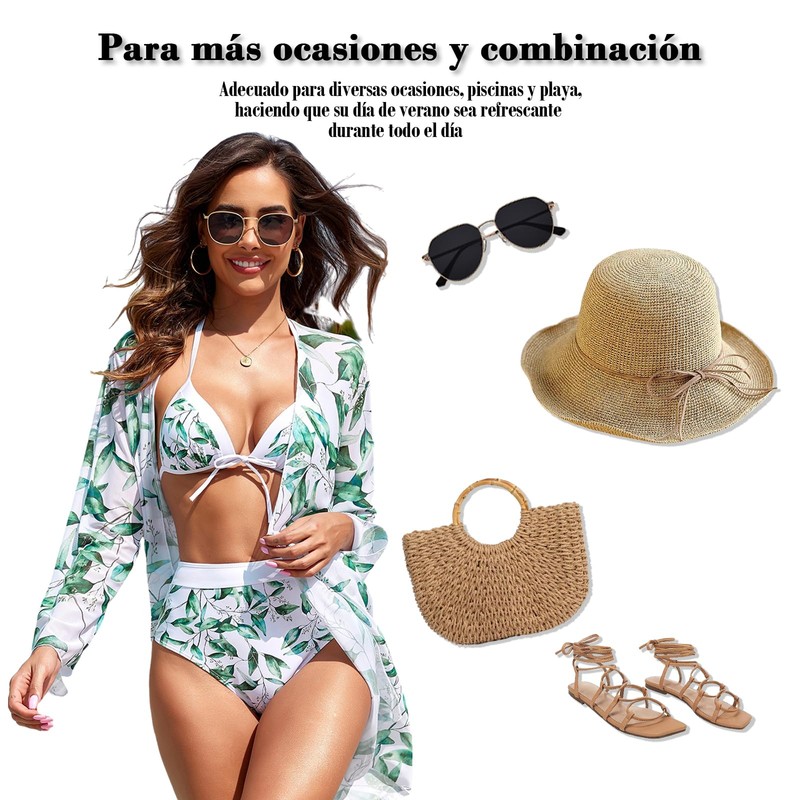 Cloeey Future Trajes de Baño Mujer (MX/US, Alfa, Chico, Regular,