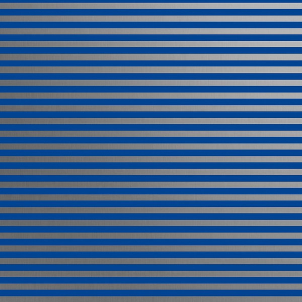 Jillson Roberts Bulk Hanukkah Gift Wrapping Paper, Blue Silver Stripe,