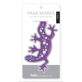 Lizard PageMark Line Marker Clip Over The Page Bookmarks for Kids Students Girls Women - Cool Cute Bookmark and Page Holder Unique Gift Idea - Funny Book Marker and Reading Accessory for Book Lovers