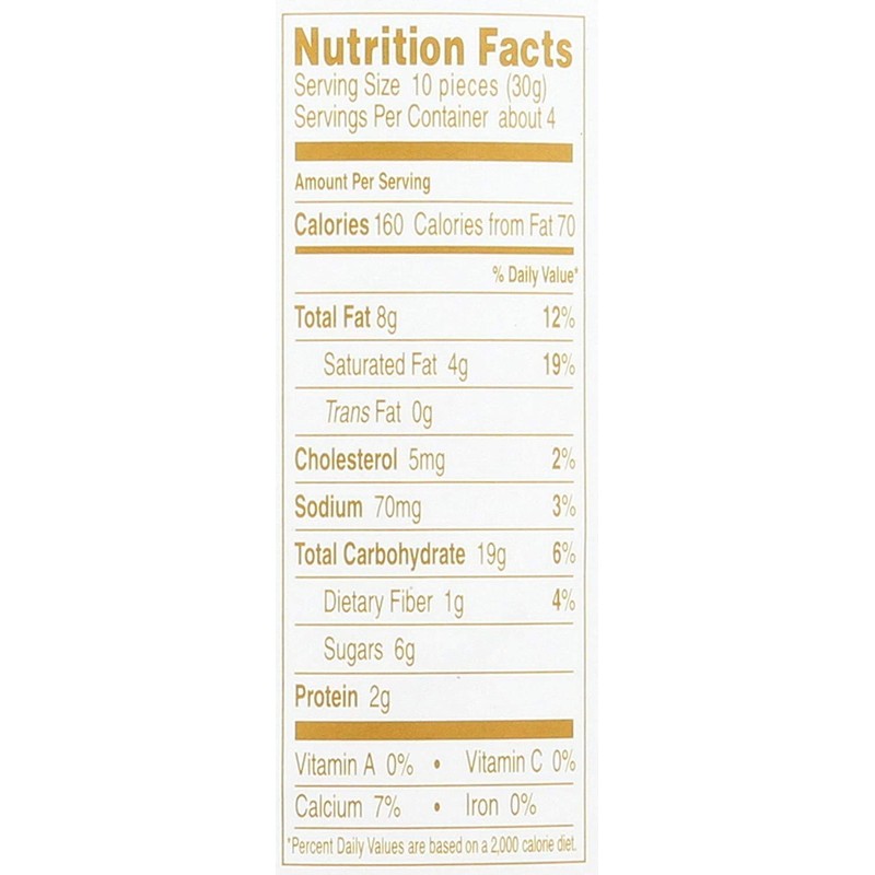 Mandy's - Simply Sugar Cookie Thins - 4.6 Ounce. Canister