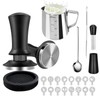 Spalivivre 22 PCS Espresso Accessories, 58mm Coffee Espresso Tamper Set,