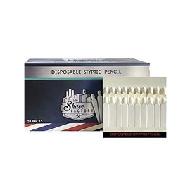 Shaving Factory Disposable Styptic Pencil, 20 Count, 24 Pack