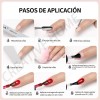 Geles Semipermanente Esmaltes Uñas (kit 24 Pzs Color Gelesh)