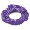 TASSI (NxN Purple) Hair Holder Head Wrap Stretch Terry Cloth,