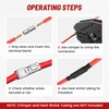 RED WOLF 26 to 8 AWG Uninsulated Bu-tt Connector Copper