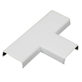 Legrand Wiremold NMW11 Nonmetallic Plastic Raceway for Extending Power, T Fitting, White (1 Pack)