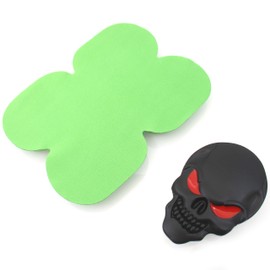 Large Skull Emblem 3D 3D Sticker Skull Skull Decoration Decoration Car Accessory Dress Up Black