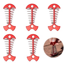 Tent Pegs Set of 5, Fish Bone Shape, Rust and Corrosion, Resistant to External Forces, Camping Pegs, Tent Skirt, Aftermarket Tent Pegs, Aluminum Pegs, Wood Deck Pegs, Camping